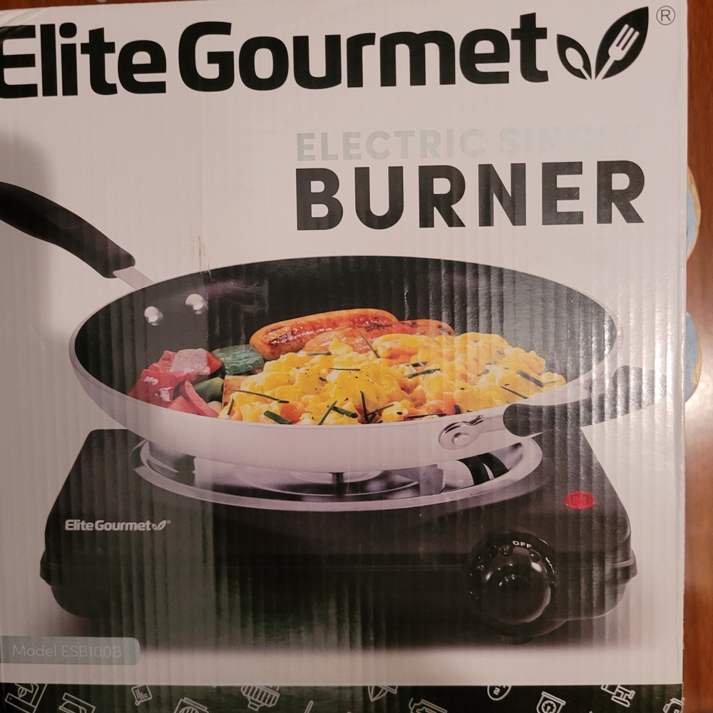 Elite Gourmet Electric Single Burner